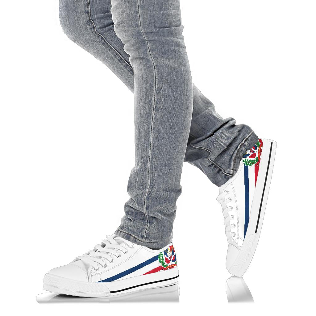 Dominican Pride Canvas Low Tops - Men's & Women's