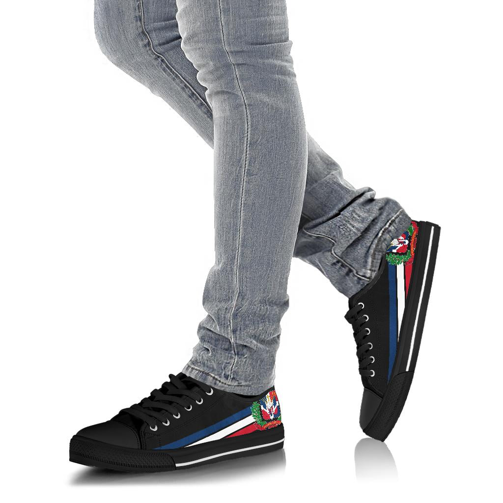 Dominican Pride Canvas Low Tops - Men's & Women's