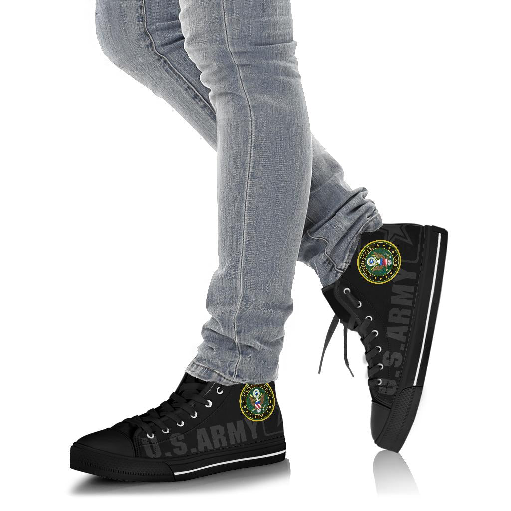 US Army Tribute Canvas High Tops - Men's & Women's