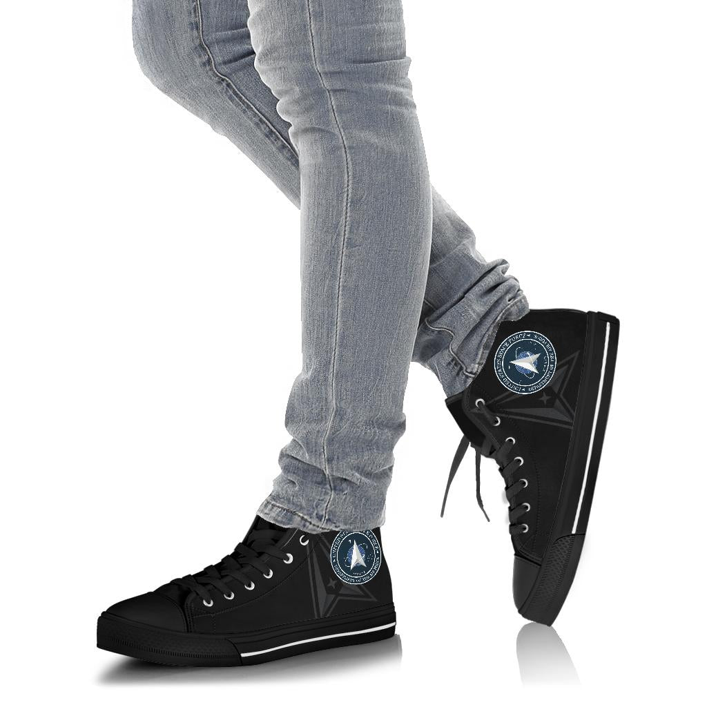 US Space Force Tribute Canvas High Tops - Men's & Women's