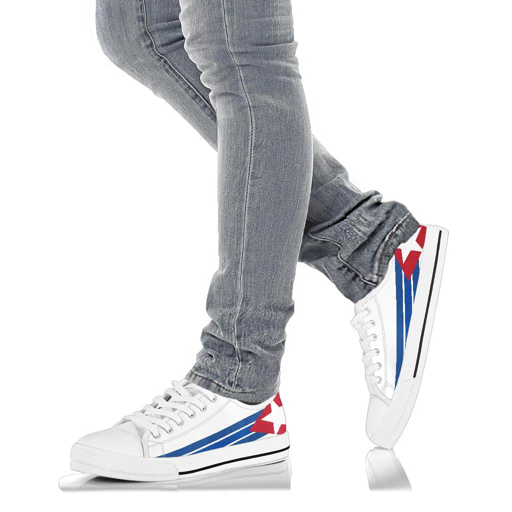 Cuban Pride Canvas Low Tops - Men's & Women's