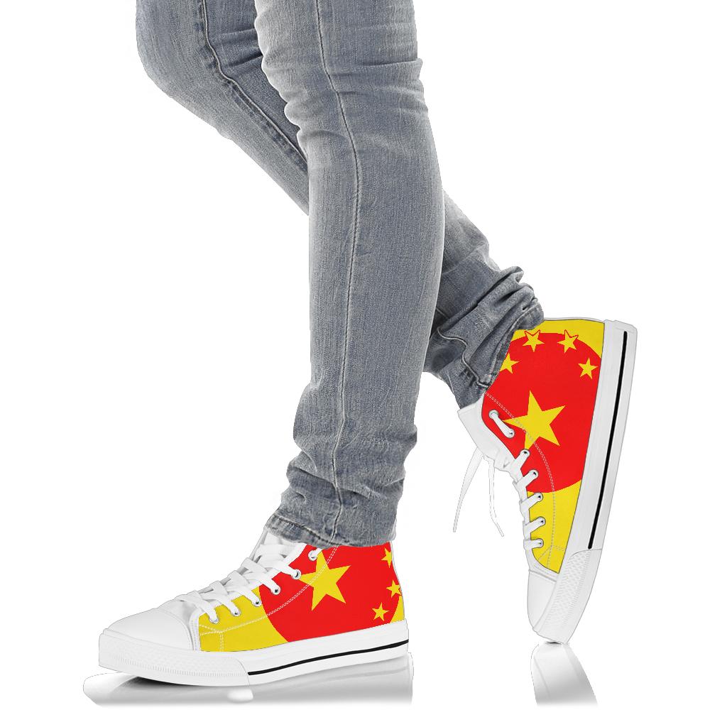 Chinese Pride Canvas High Tops - Men's & Women's