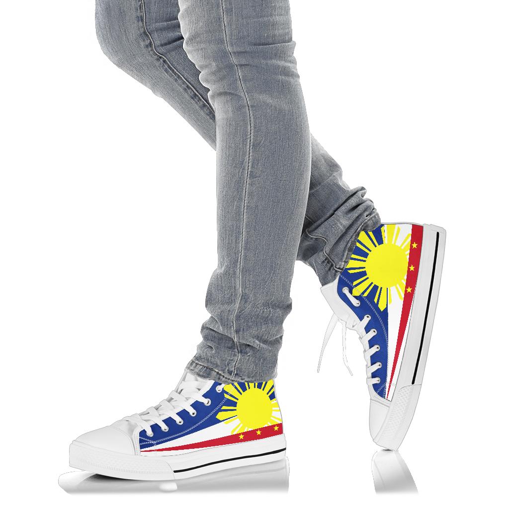 Philippines Pride Canvas High Tops - Men's & Women's