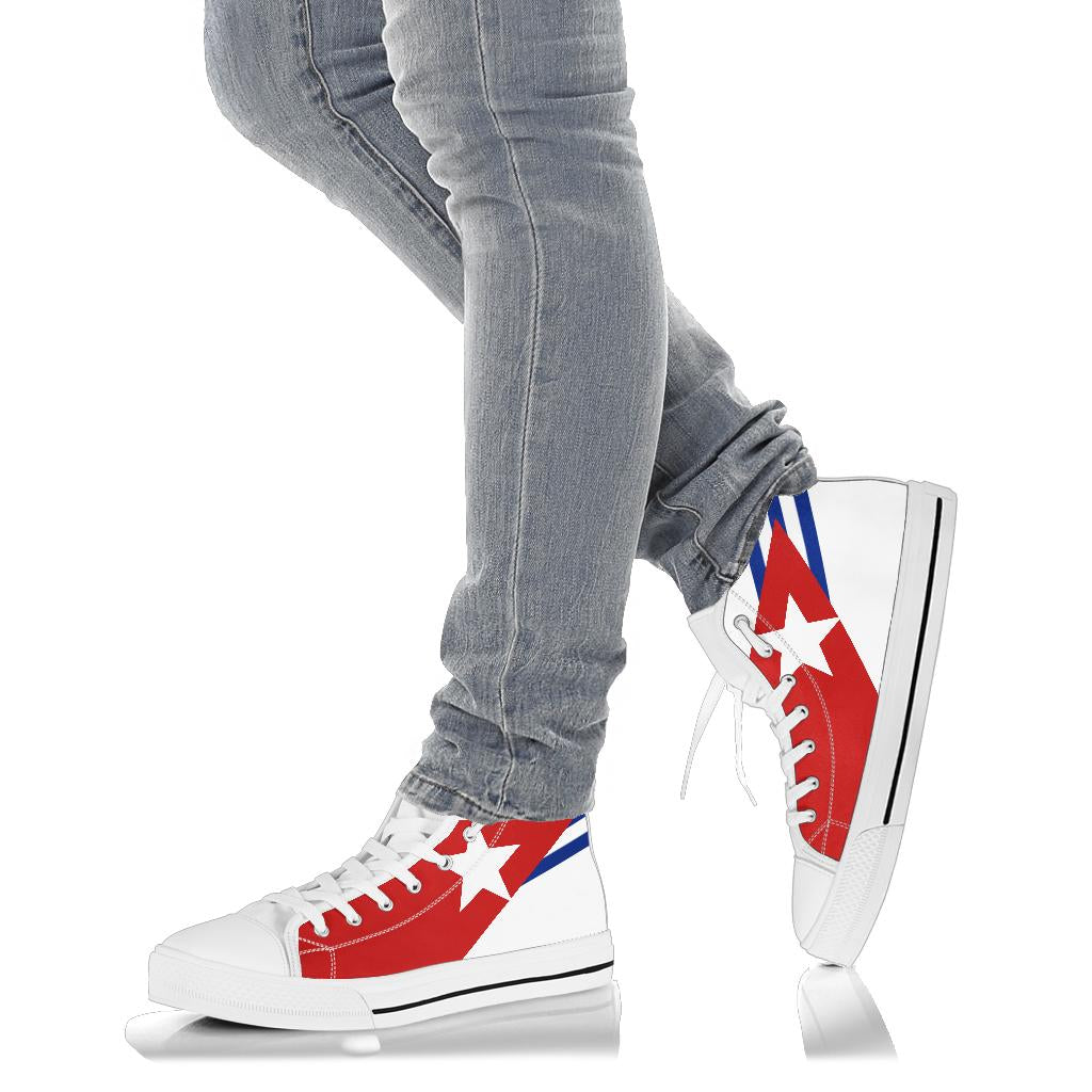 Cuban Pride Canvas High Tops - Men's & Women's