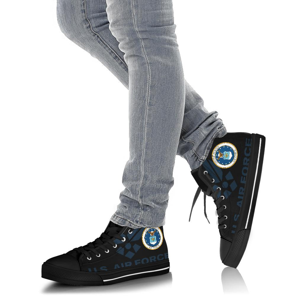 US Air Force Tribute Canvas High Tops - Men's & Women's