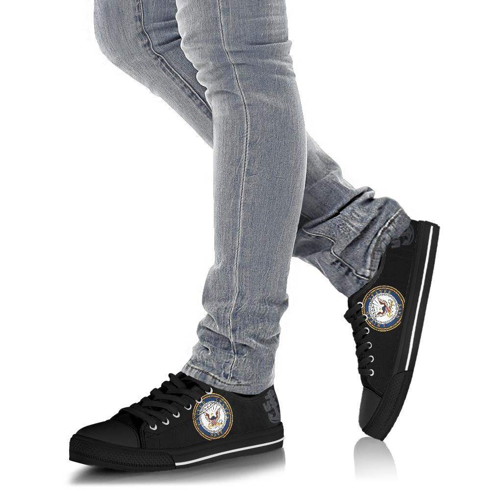 US Navy Tribute Canvas Low Tops - Men's & Women's