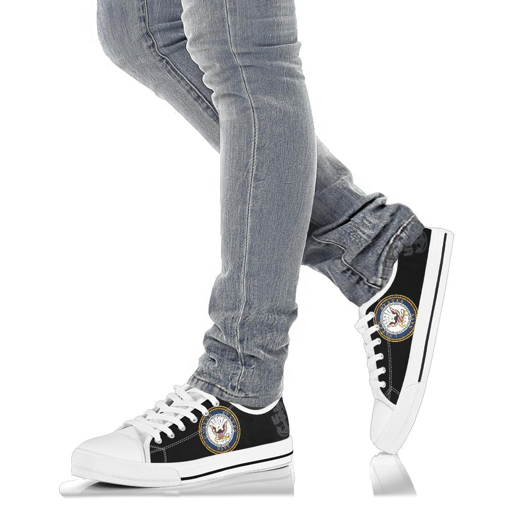 US Navy Tribute Canvas Low Tops - Men's & Women's