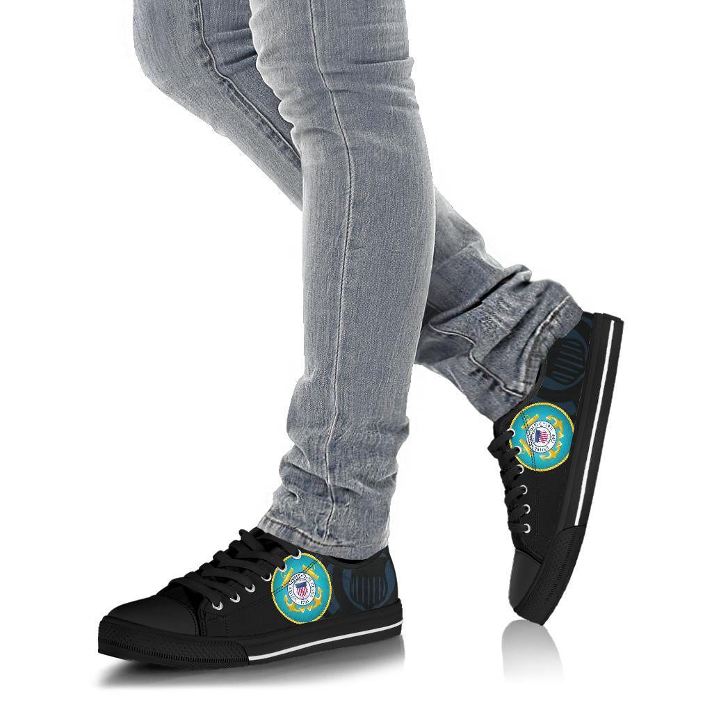 US Coast Guard Tribute Canvas Low Tops - Men's & Women's