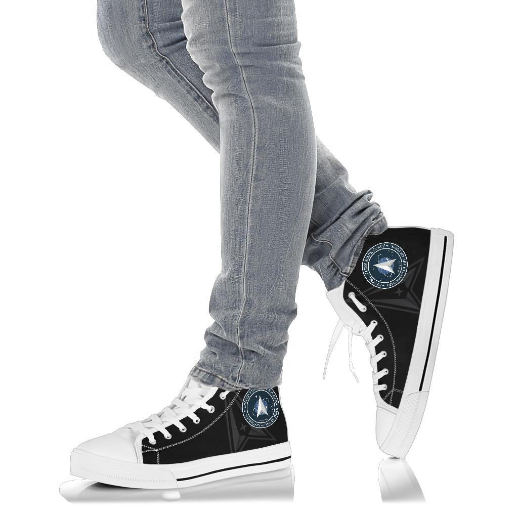 US Space Force Tribute Canvas High Tops - Men's & Women's