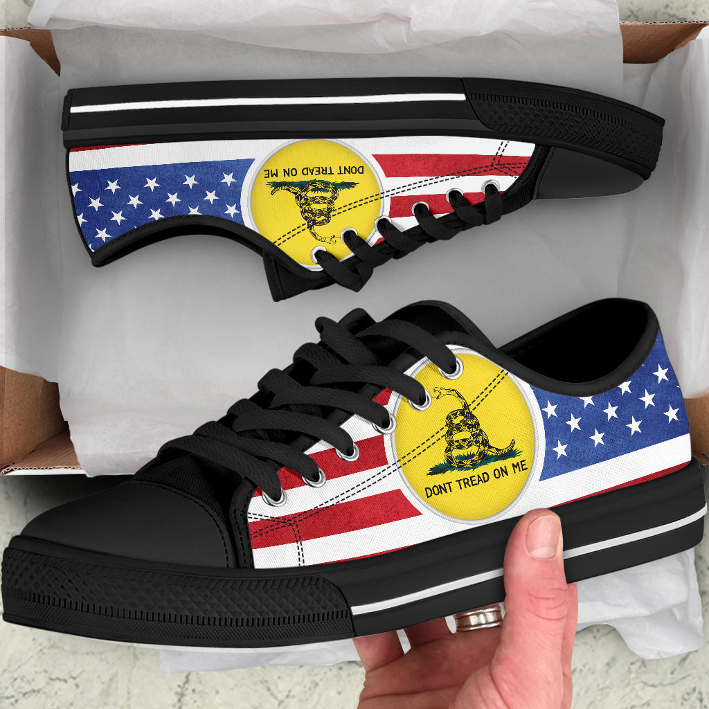 Don't Tread Canvas Low Tops - Men's & Women's