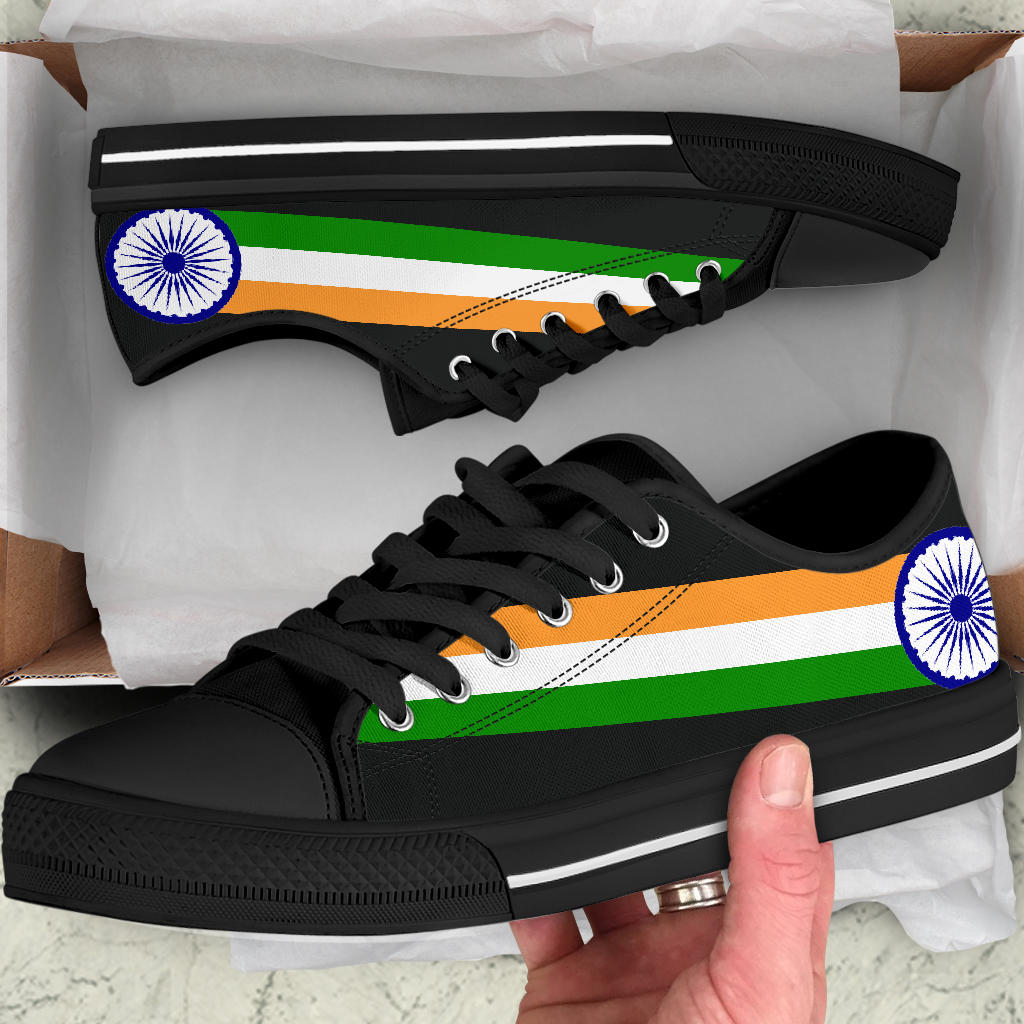 Indian Pride Canvas Low Tops - Men's & Women's