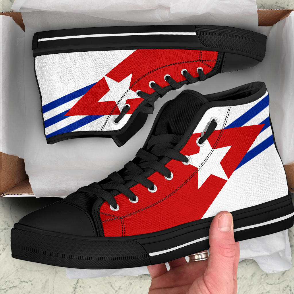 Cuban Pride Canvas High Tops - Men's & Women's