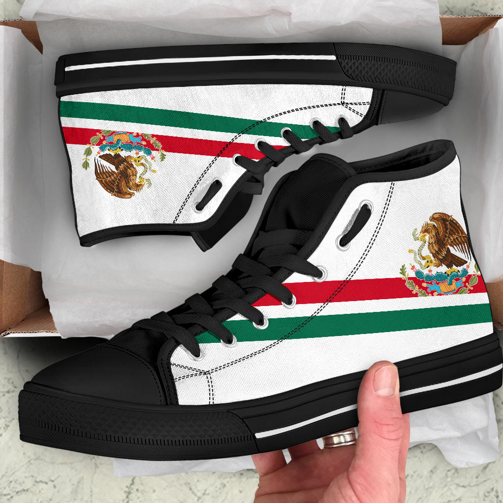 Mexico Pride Canvas High Tops - Men's & Women's