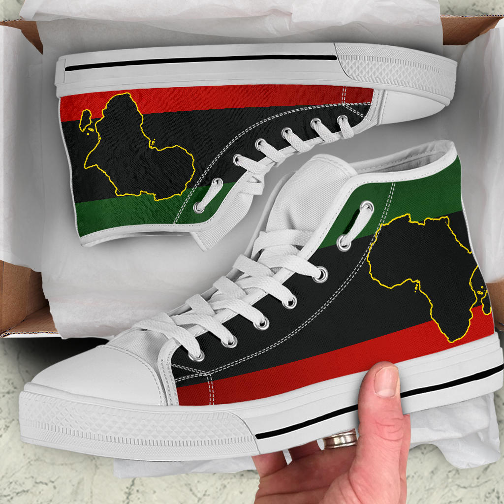 African Pride Canvas High Tops - Men's & Women's