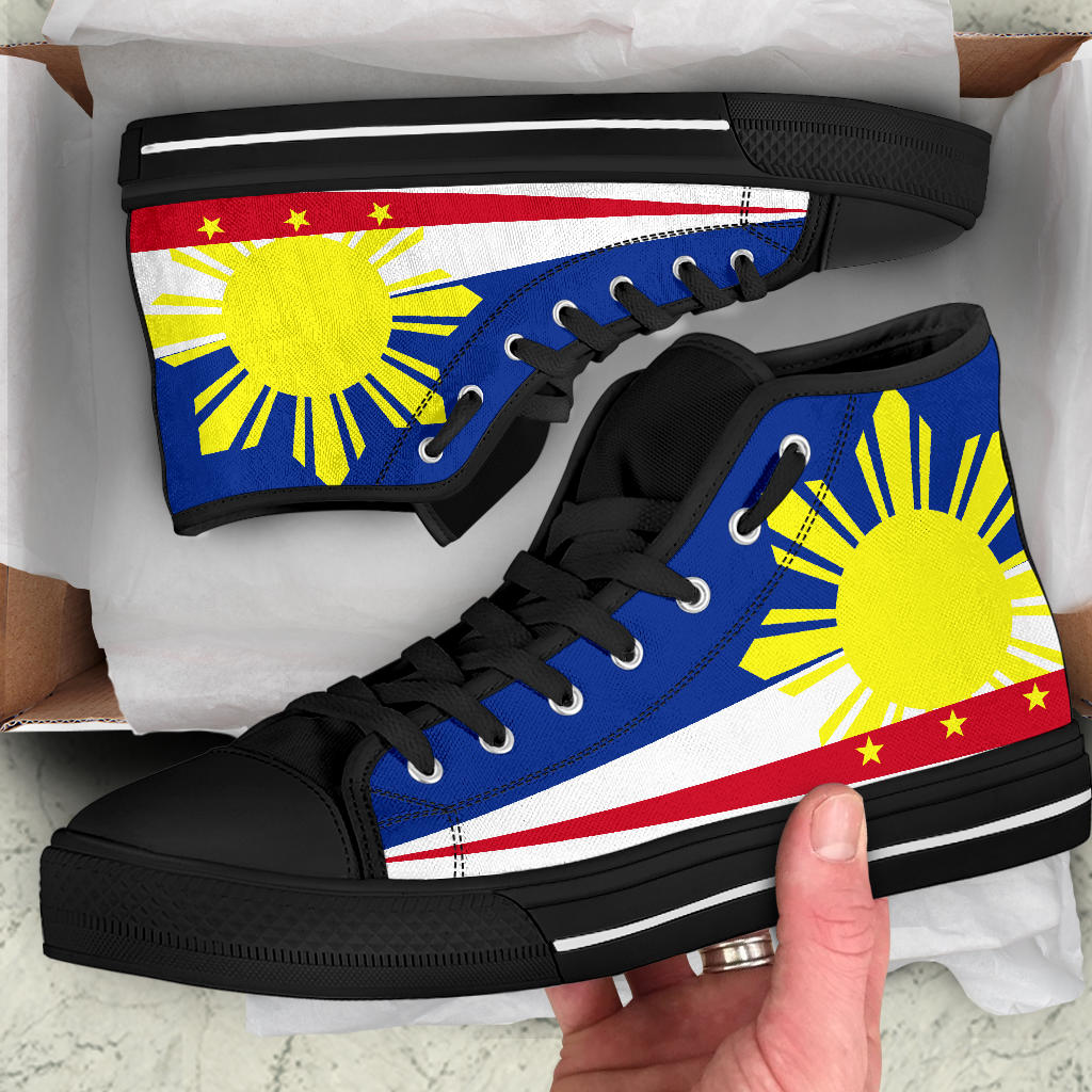 Philippines Pride Canvas High Tops - Men's & Women's