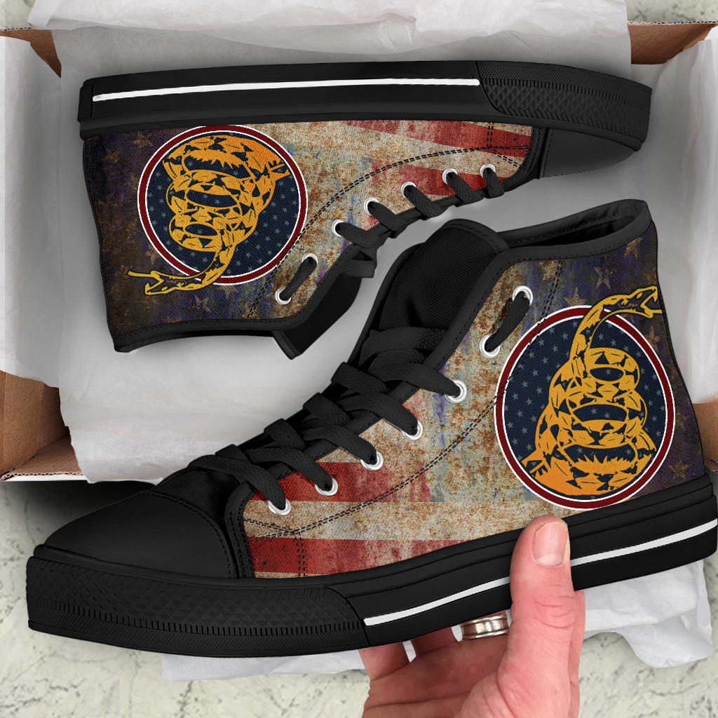 Don't Tread Canvas High Tops - Men's & Women's