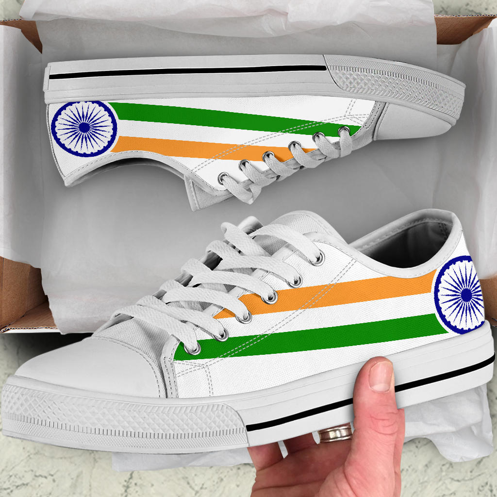 Indian Pride Canvas Low Tops - Men's & Women's