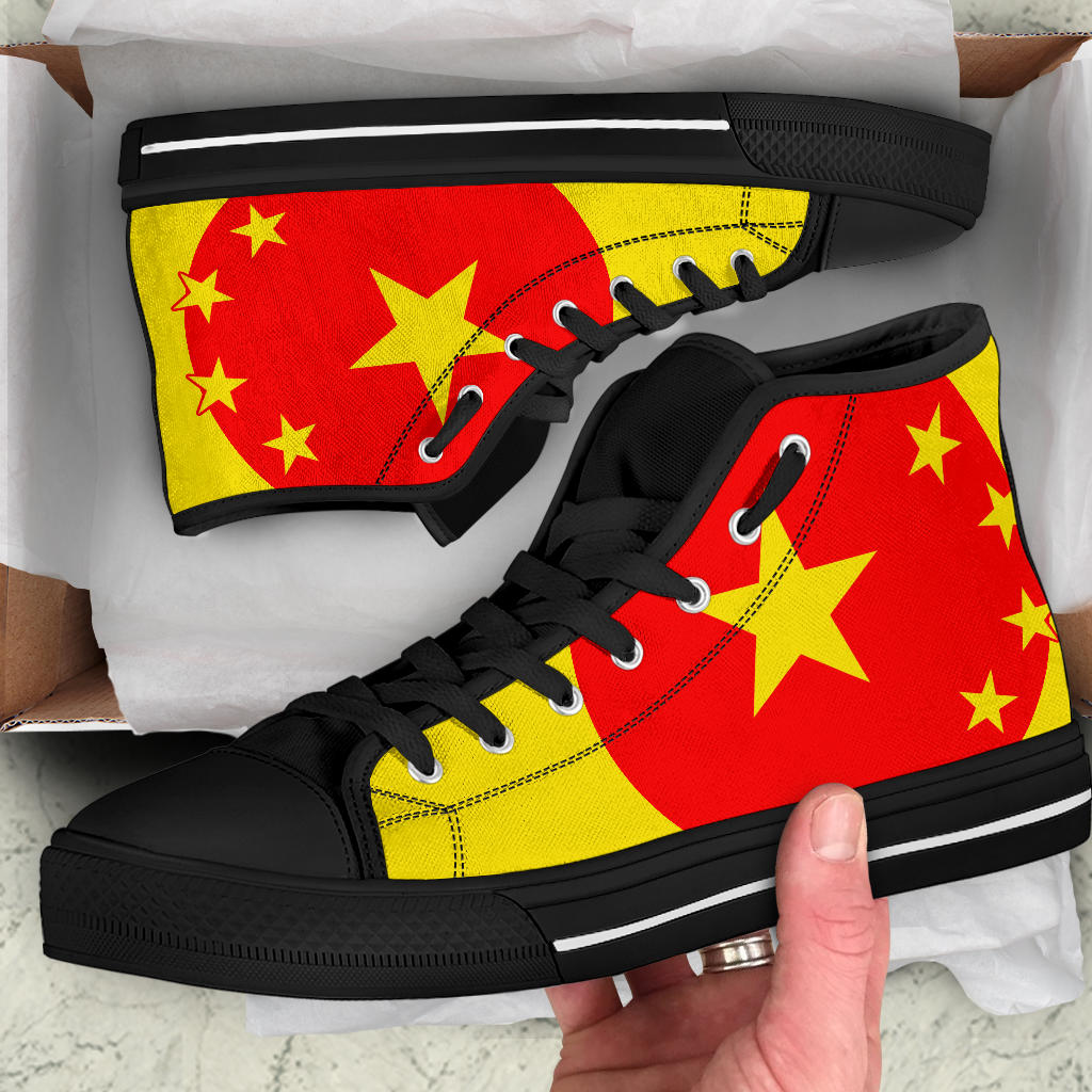 Chinese Pride Canvas High Tops - Men's & Women's