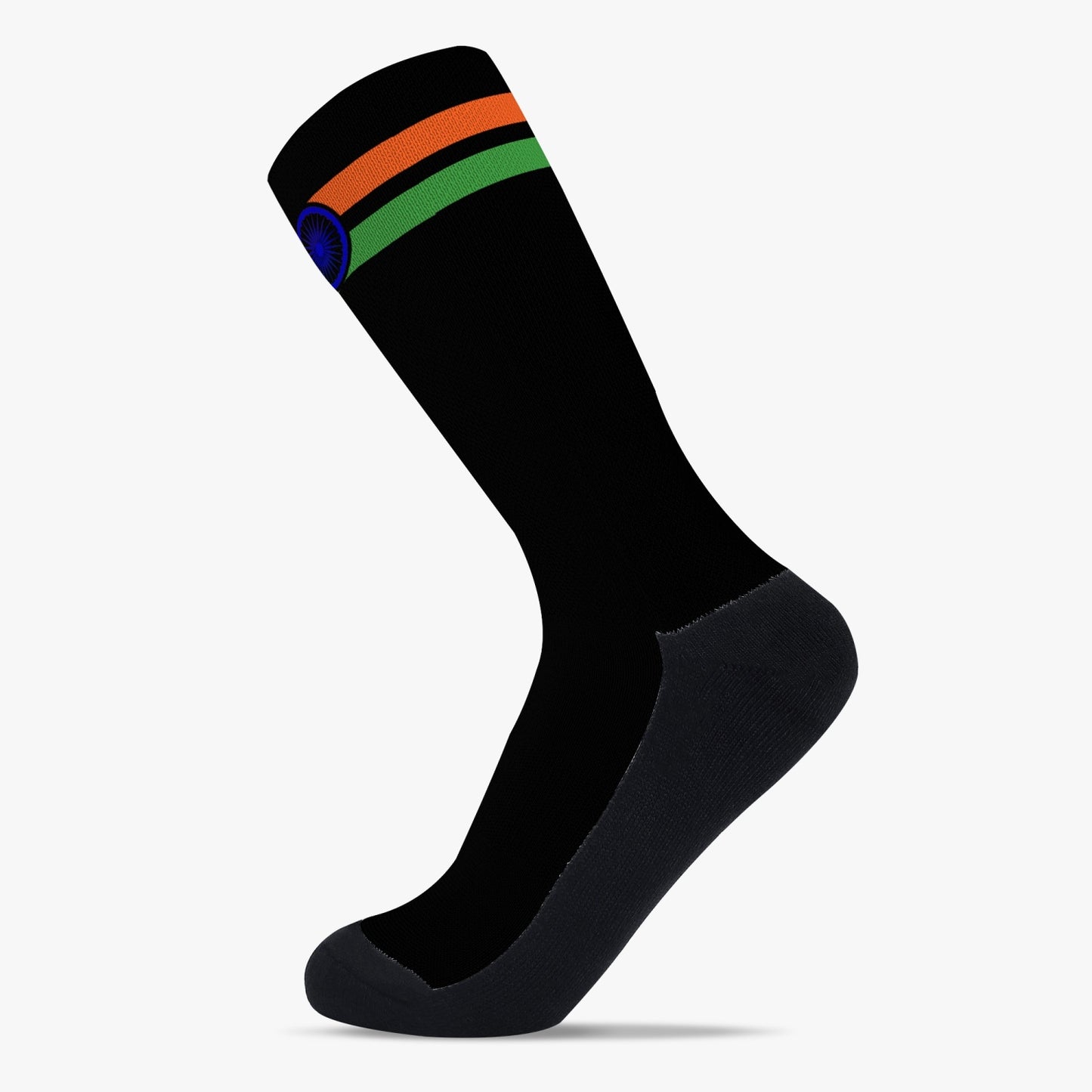 India Pride Sport Socks (Black)