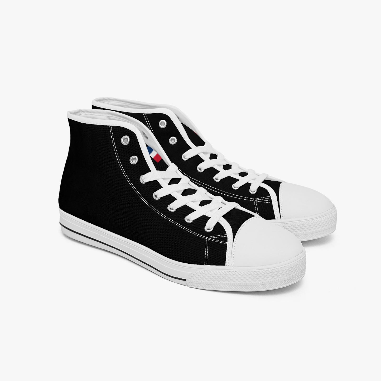 Dominican Classic Canvas High Tops (Black) - Men's & Women's