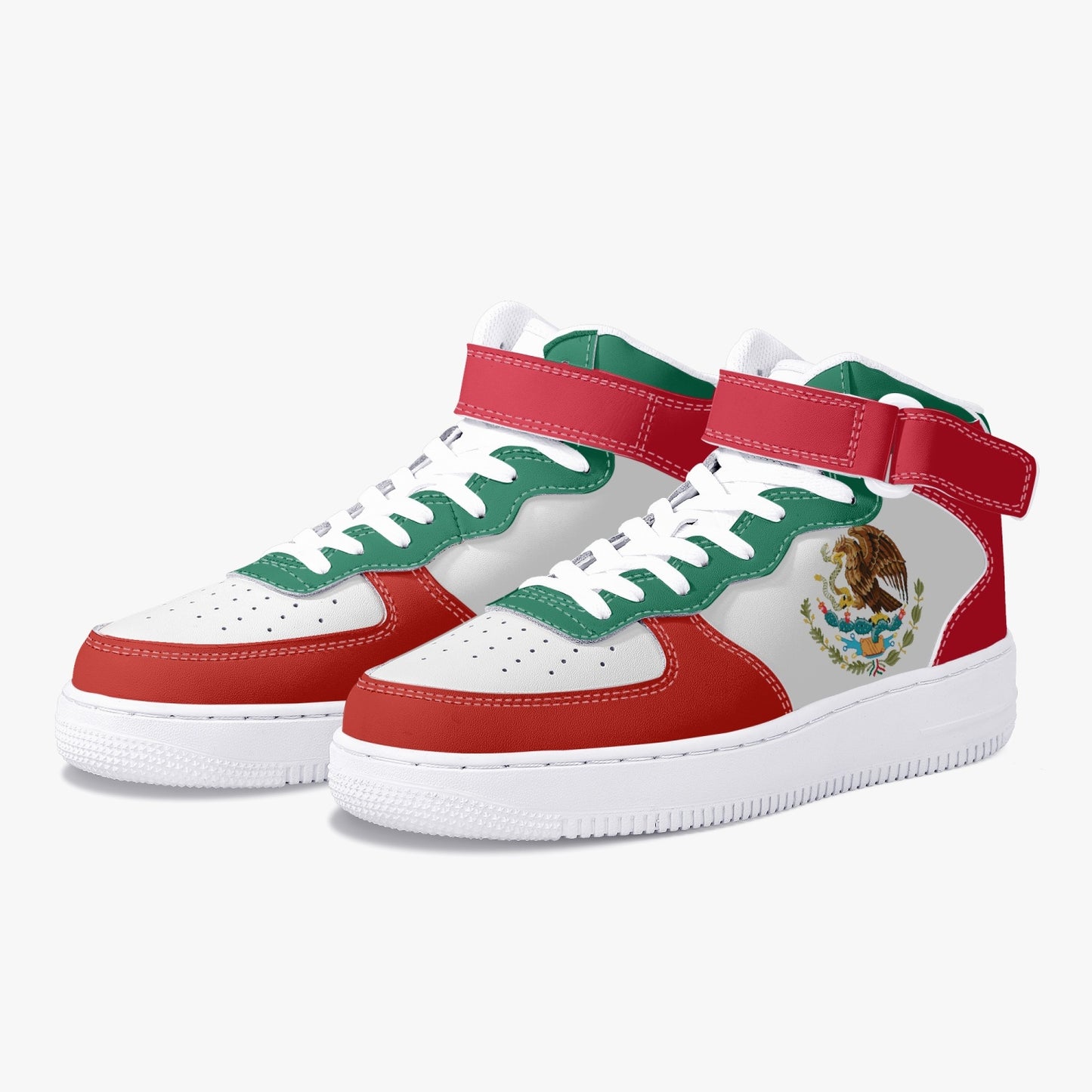 Mexico Flag R-Force 1 Mid Tops - Men's & Women's