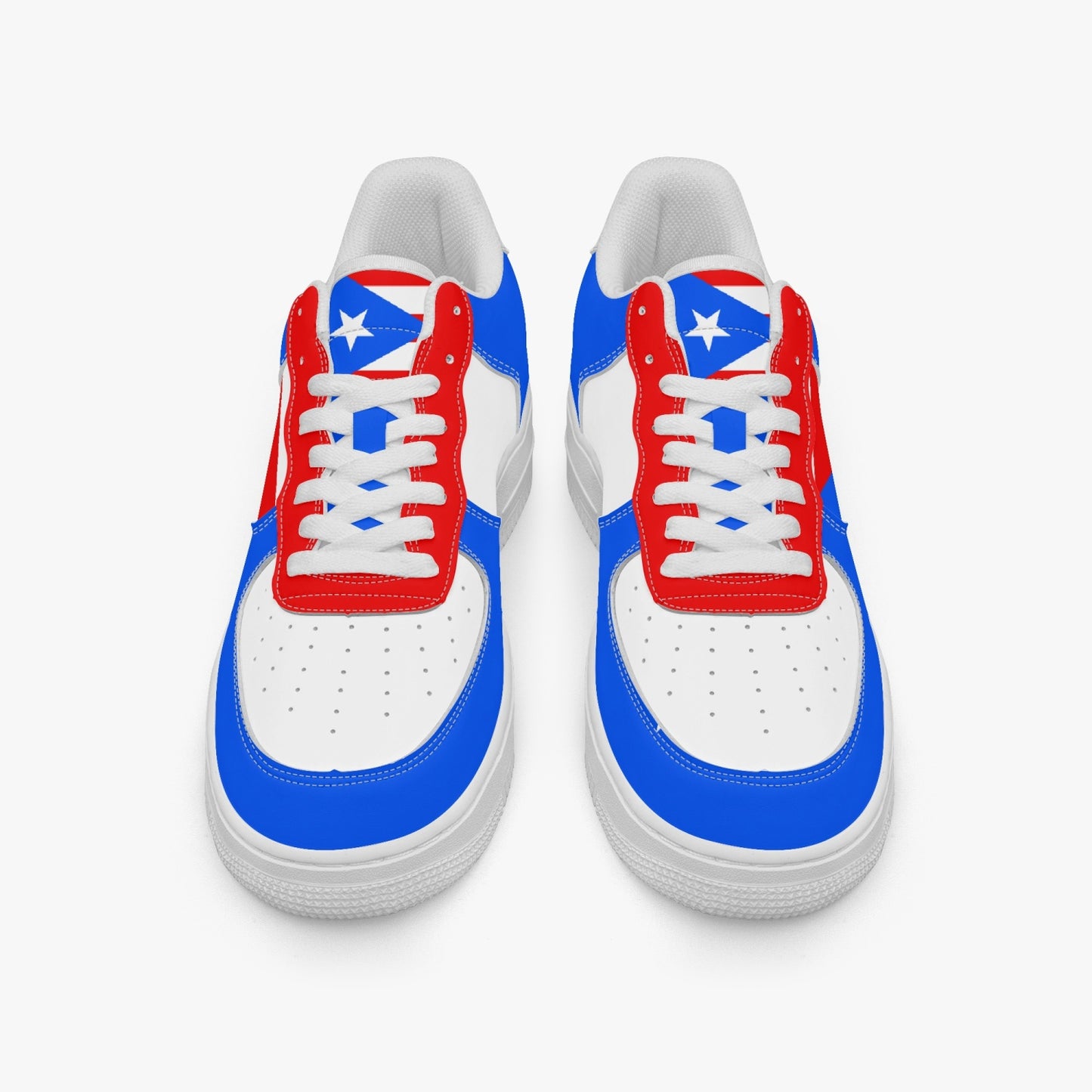 Puerto Rico Flag R-Force 1 Low Tops - Men's & Women's