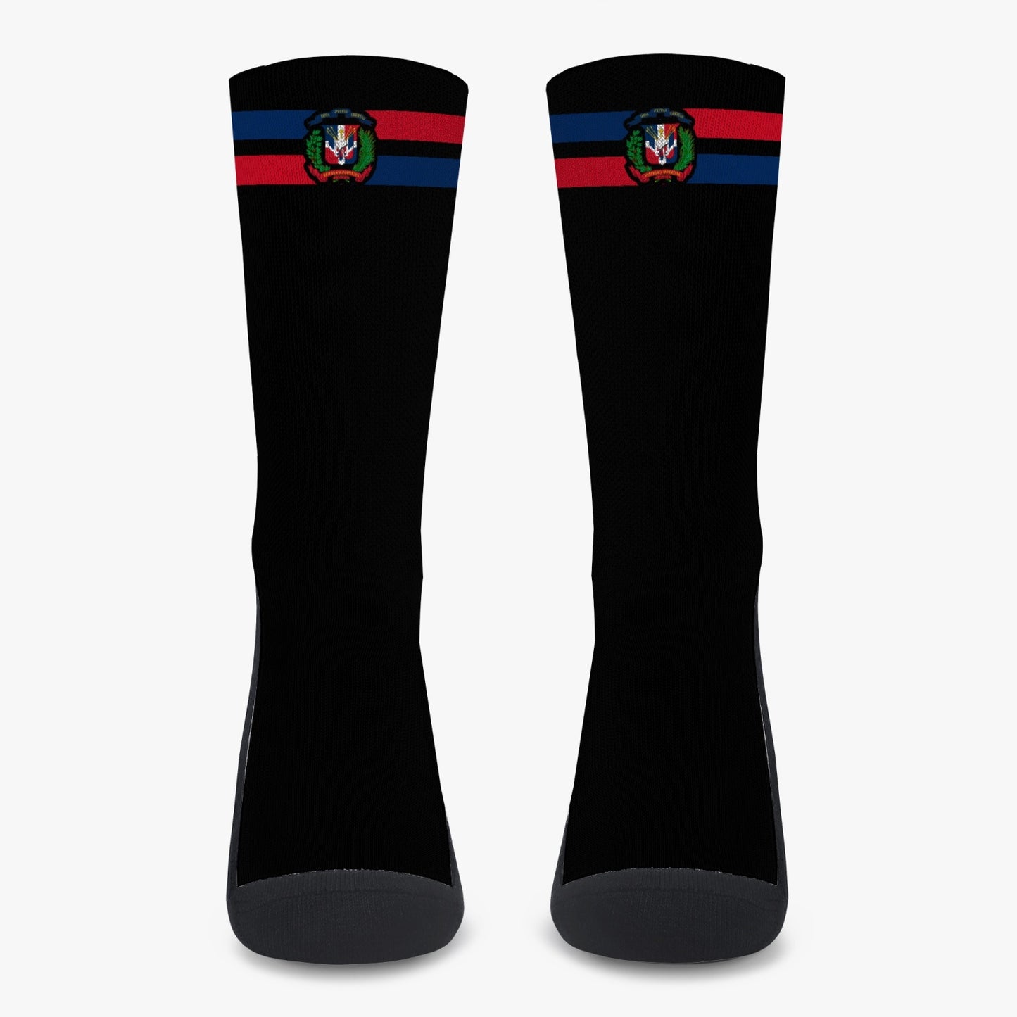 Dominican Pride Sport Socks (Black)