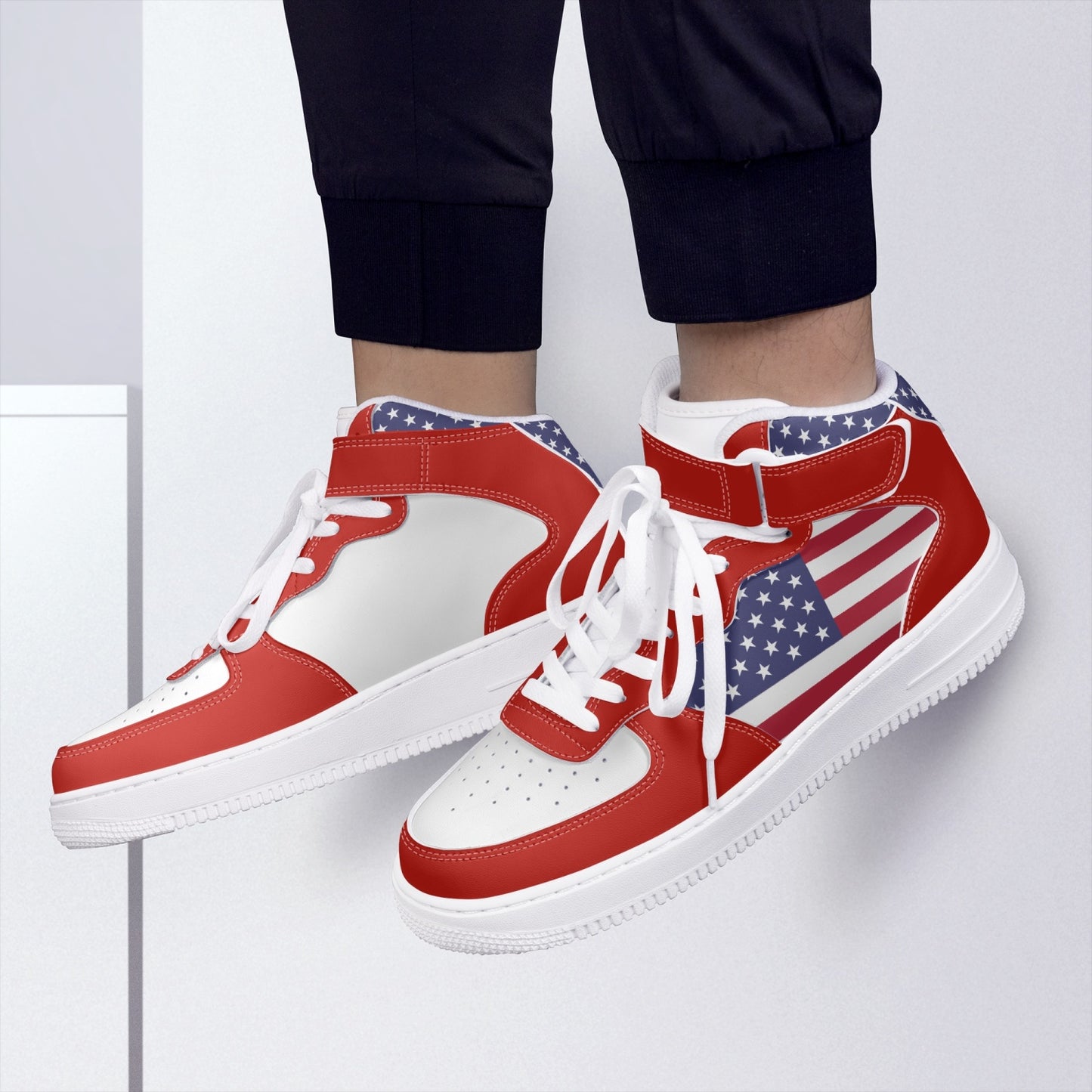 American Flag R-Force 1 Mid Tops - Men's & Women's