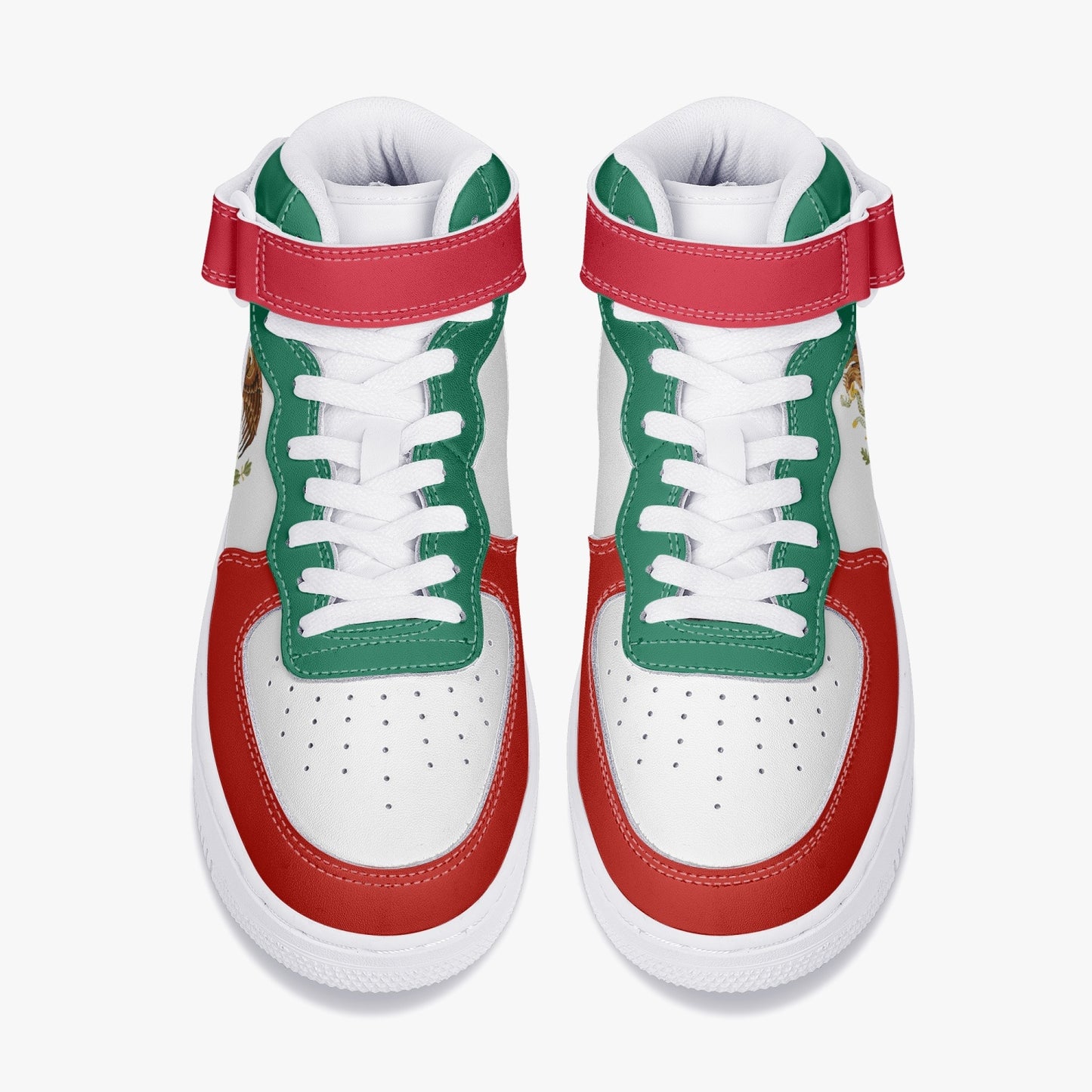 Mexico Flag R-Force 1 Mid Tops - Men's & Women's