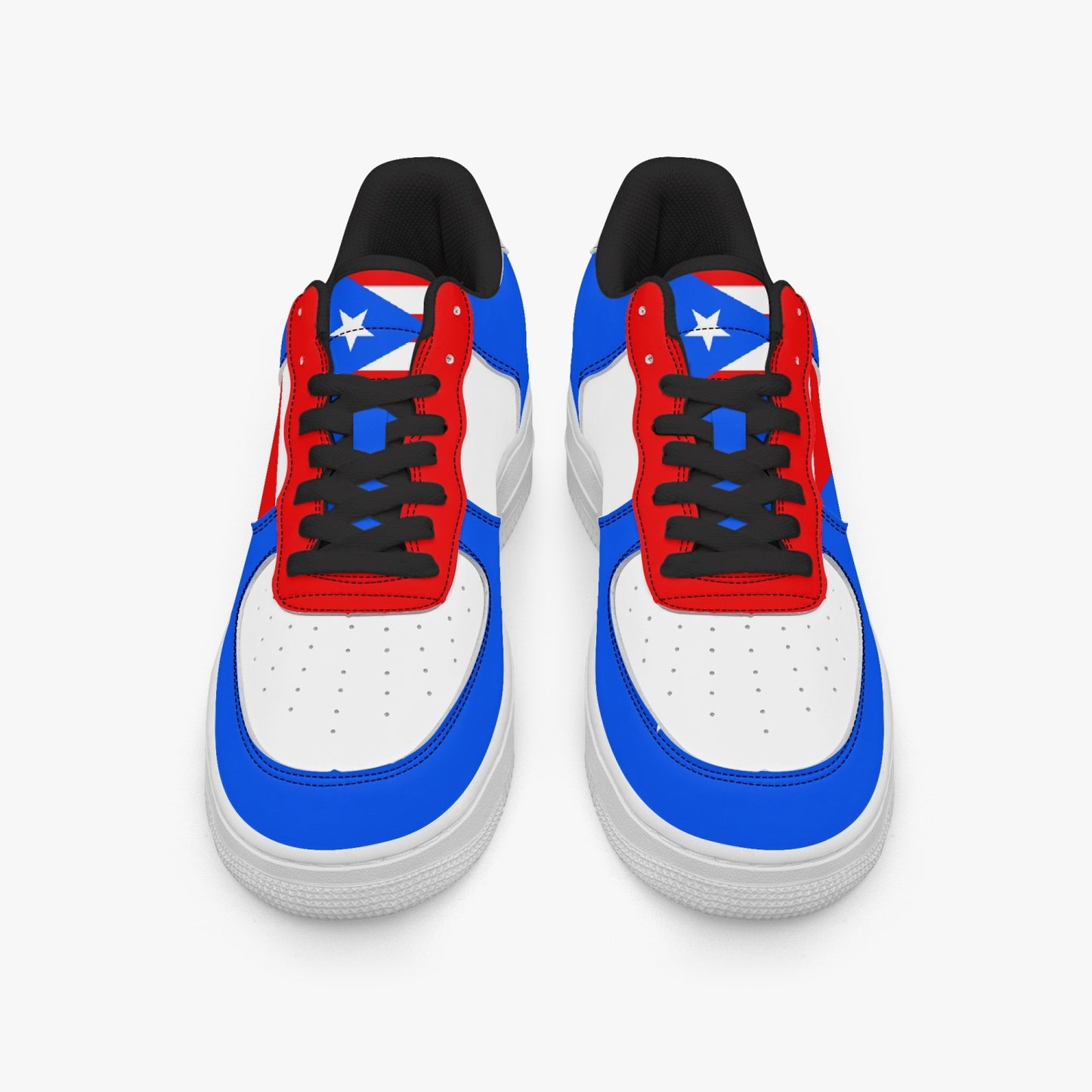 Puerto Rico Flag R-Force 1 Low Tops - Men's & Women's