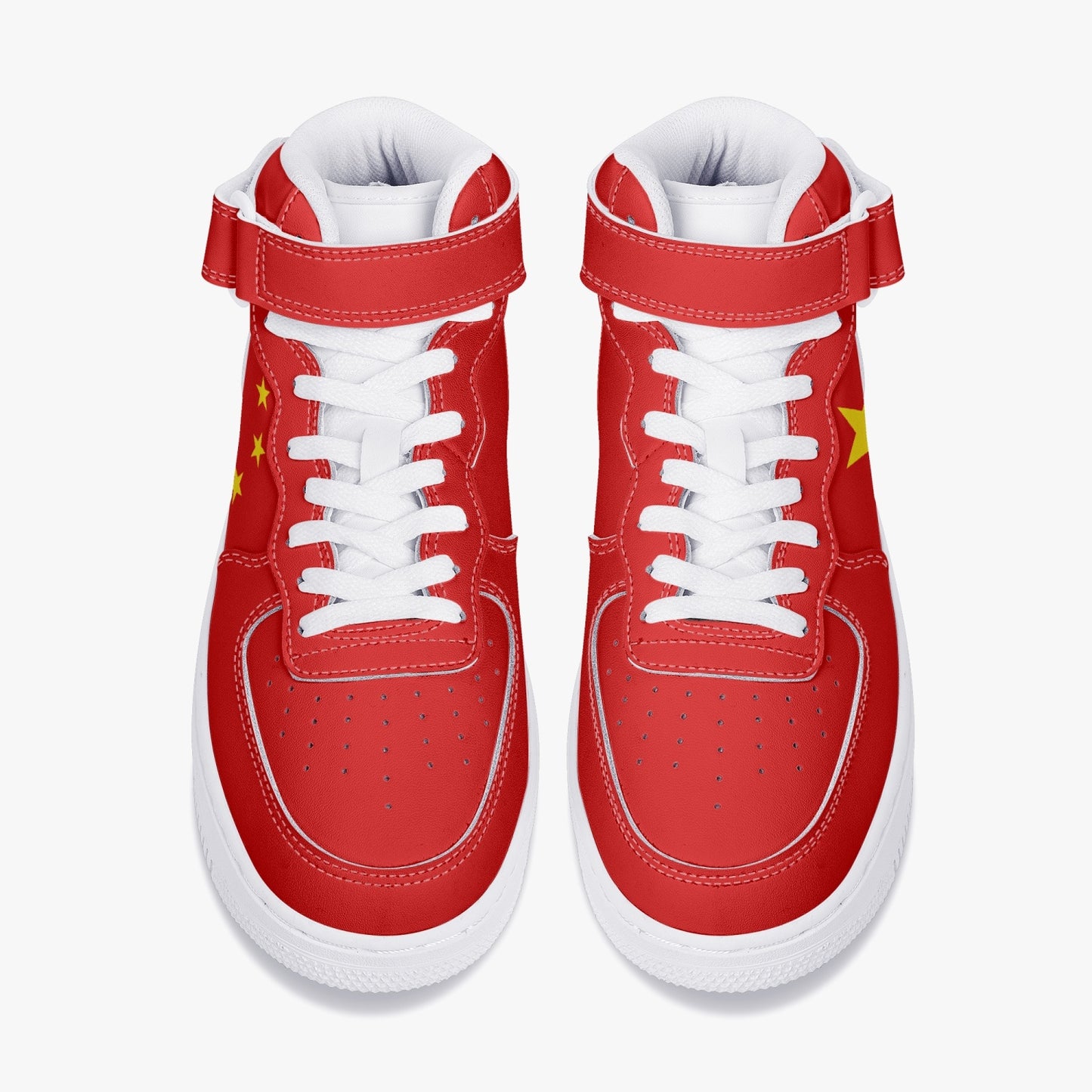 China Flag R-Force 1 Mid Tops - Men's & Women's