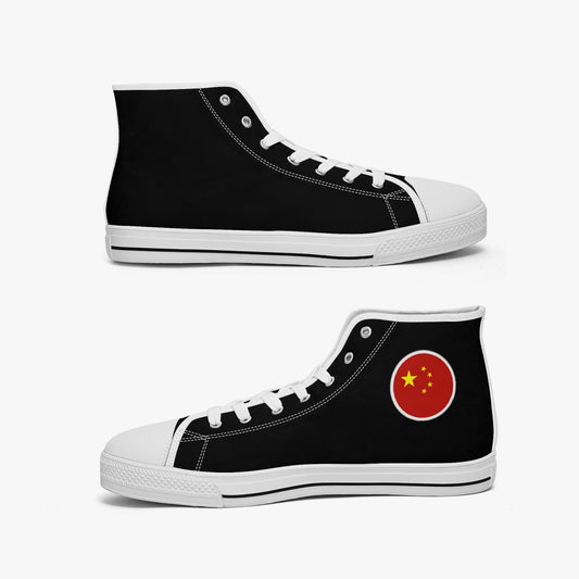 China Classic Canvas High Tops (Black) - Men's & Women's