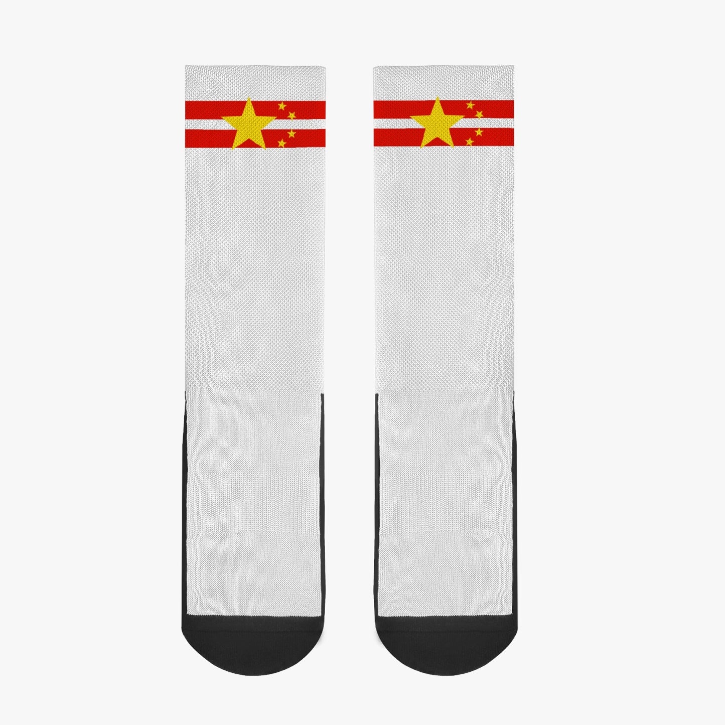 China Pride Sport Socks (White)