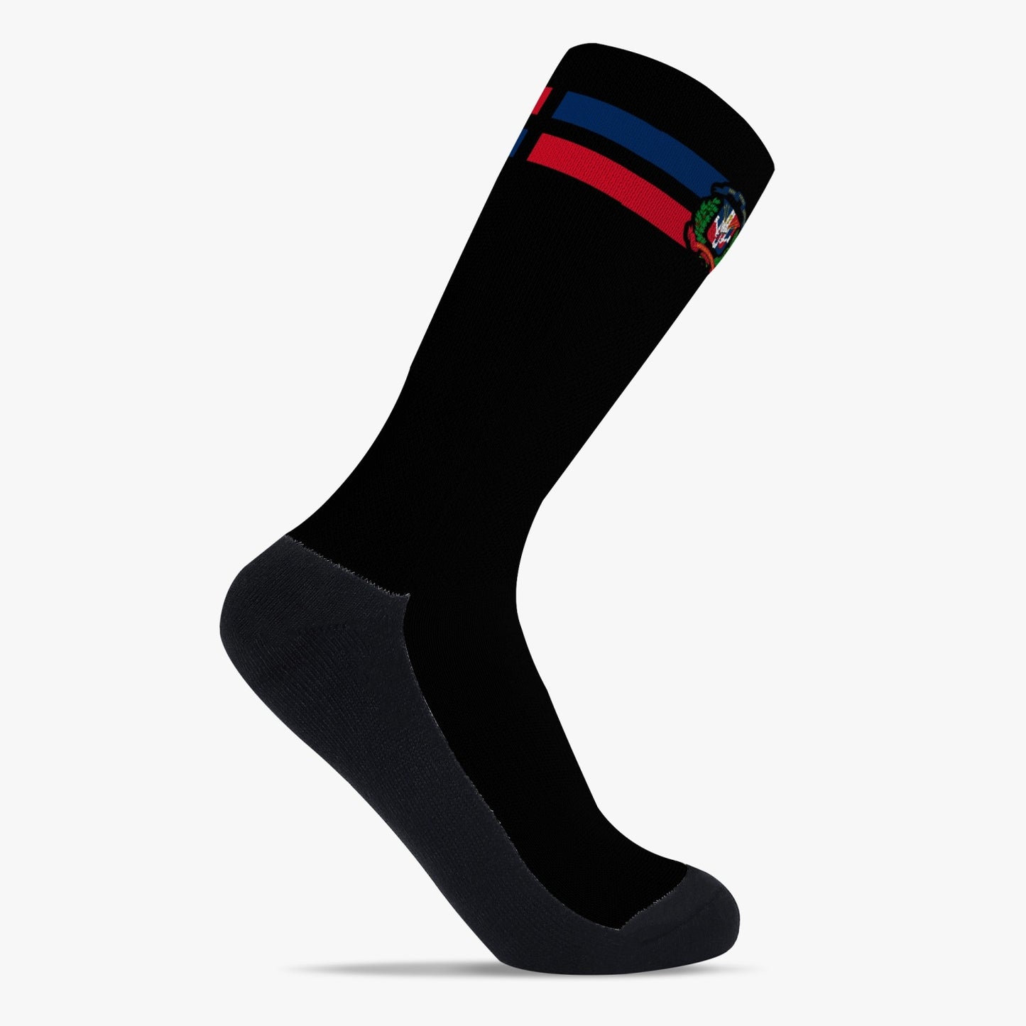 Dominican Pride Sport Socks (Black)