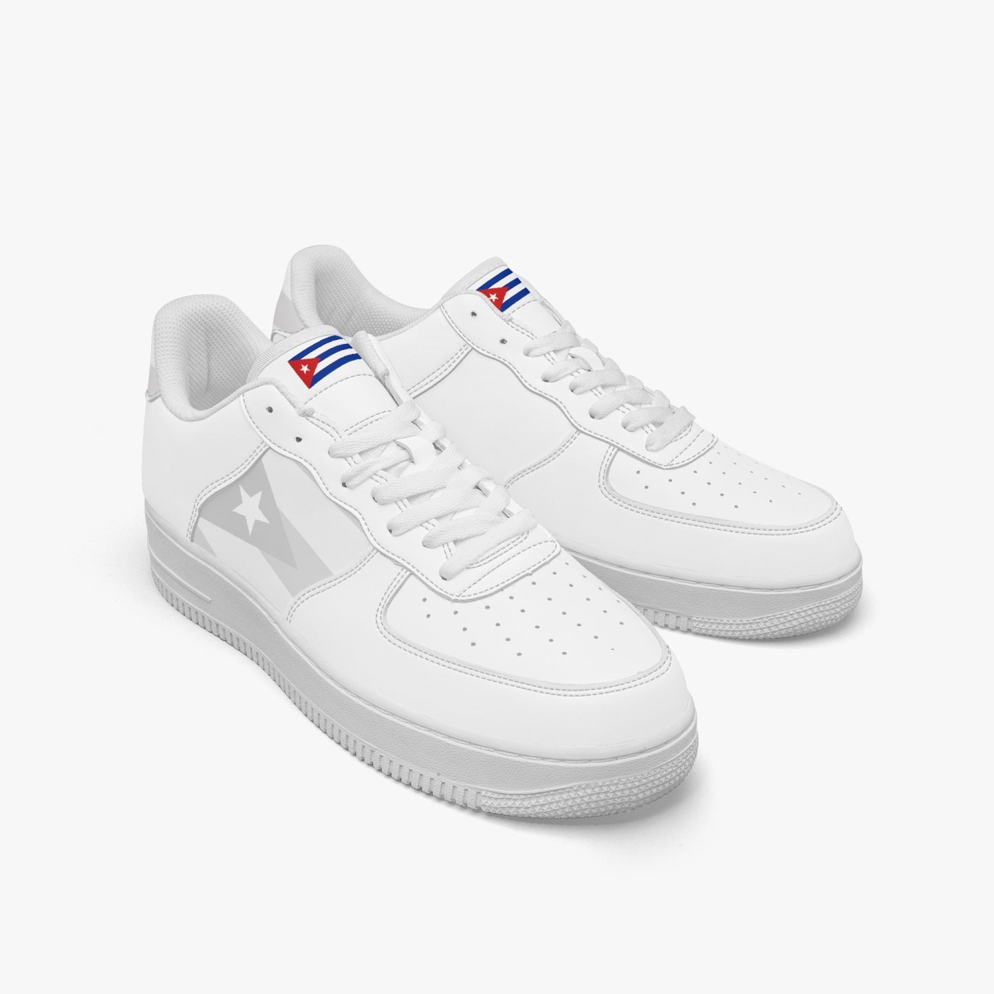 Cuba Classic R-Force 1 Low Tops (White) - Men's & Women's