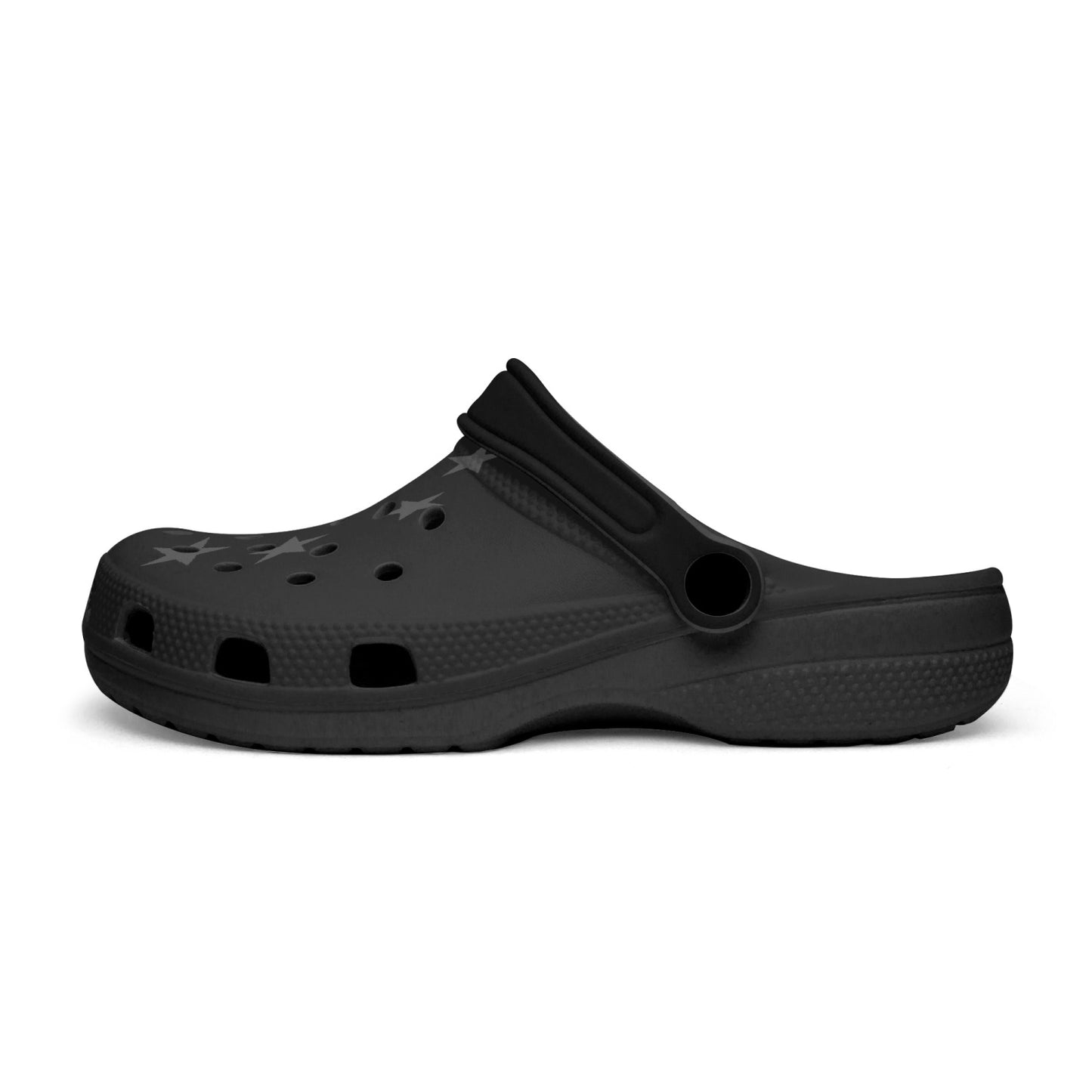 China Flag Clogs (Black) - Men's & Women's