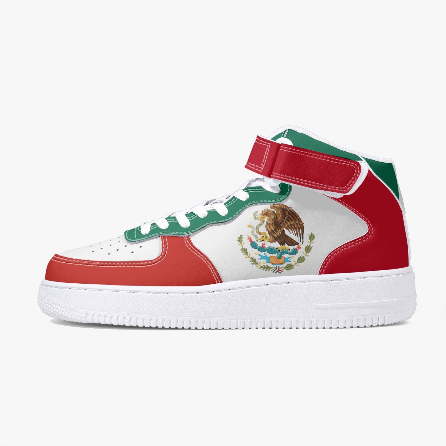 Mexico Flag R-Force 1 Mid Tops - Men's & Women's