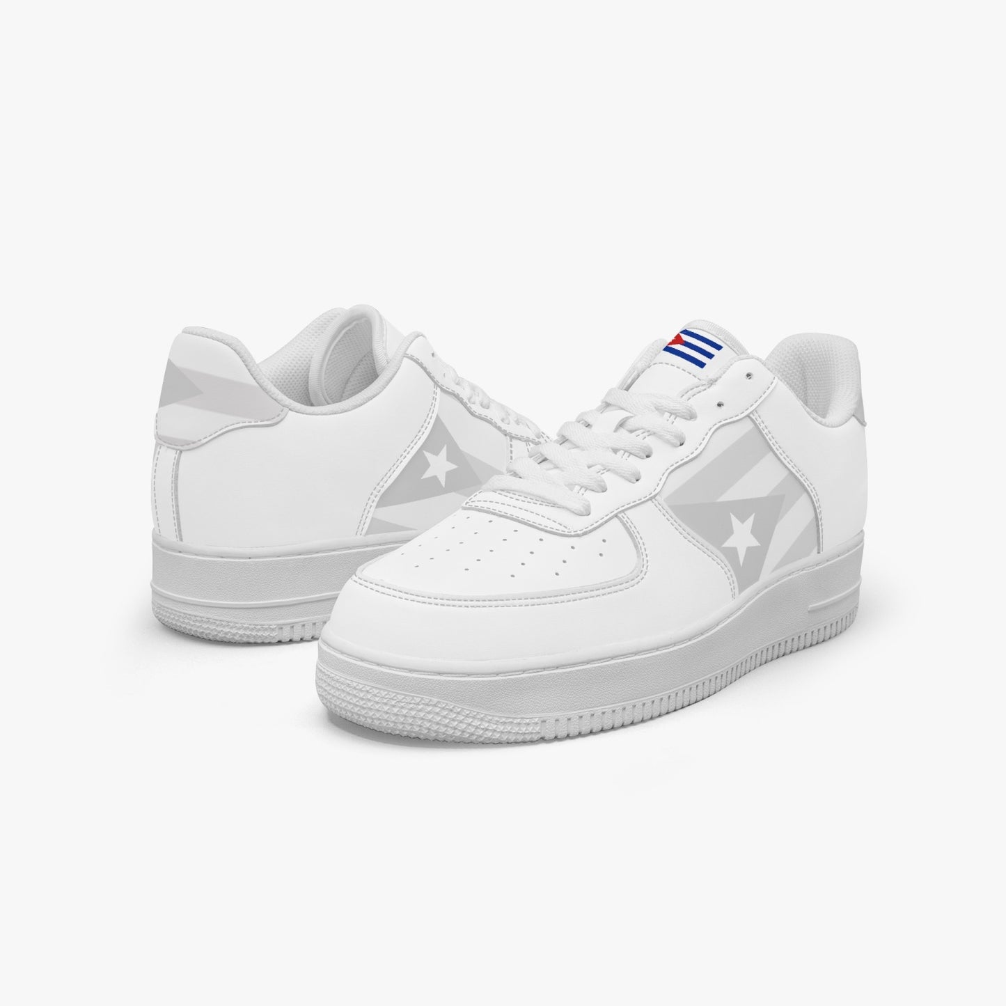 Cuba Classic R-Force 1 Low Tops (White) - Men's & Women's