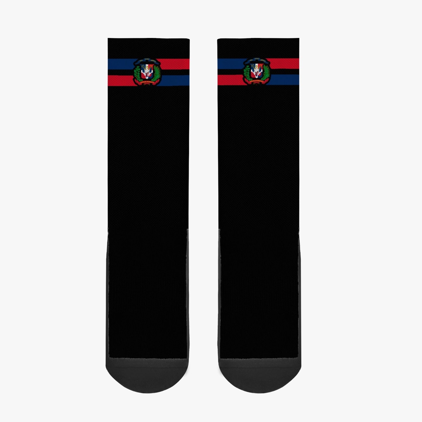 Dominican Pride Sport Socks (Black)