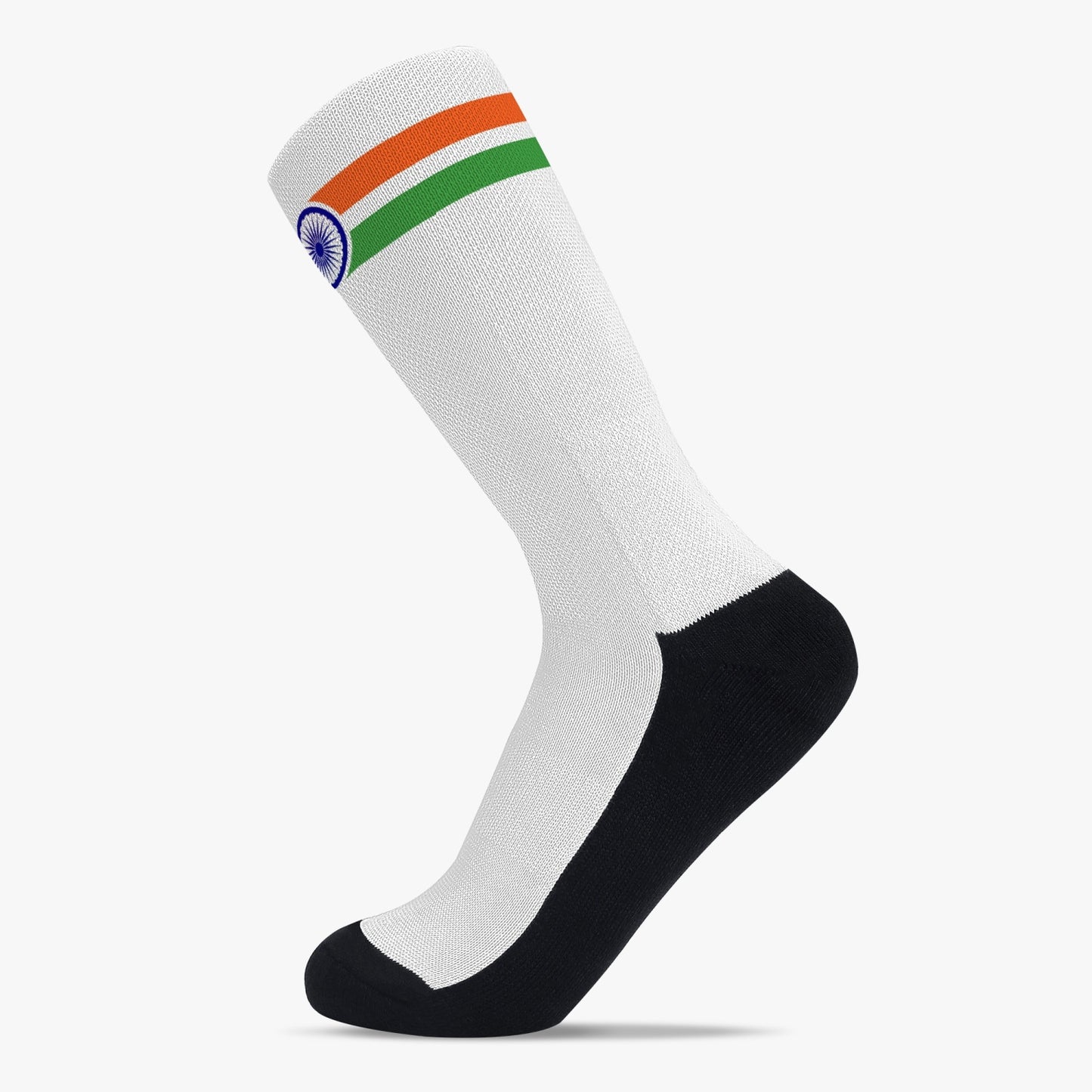 India Pride Sport Socks (White)