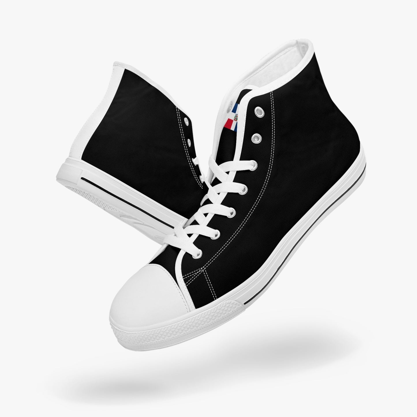 Dominican Classic Canvas High Tops (Black) - Men's & Women's