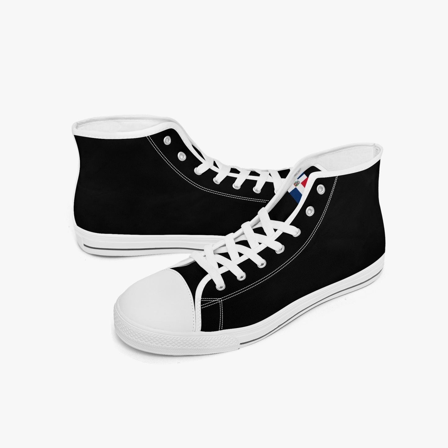 Dominican Classic Canvas High Tops (Black) - Men's & Women's