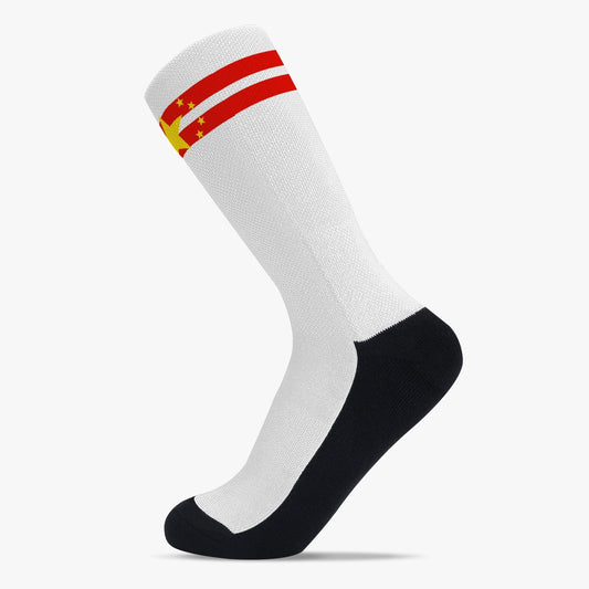 China Pride Sport Socks (White)