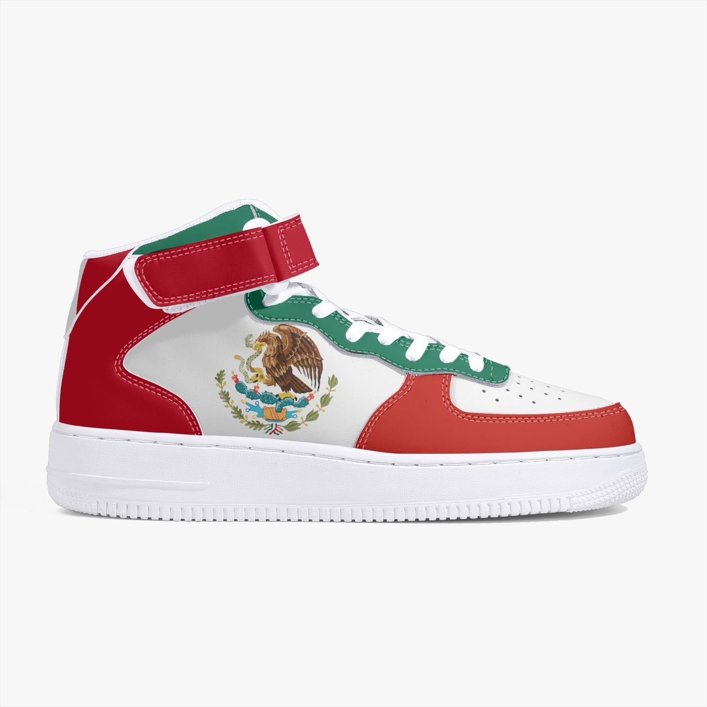 Mexico Flag R-Force 1 Mid Tops - Men's & Women's