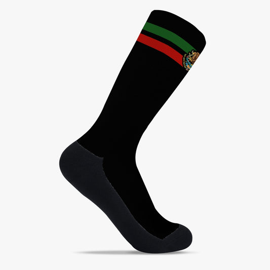 Mexico Pride Sport Socks (Black)