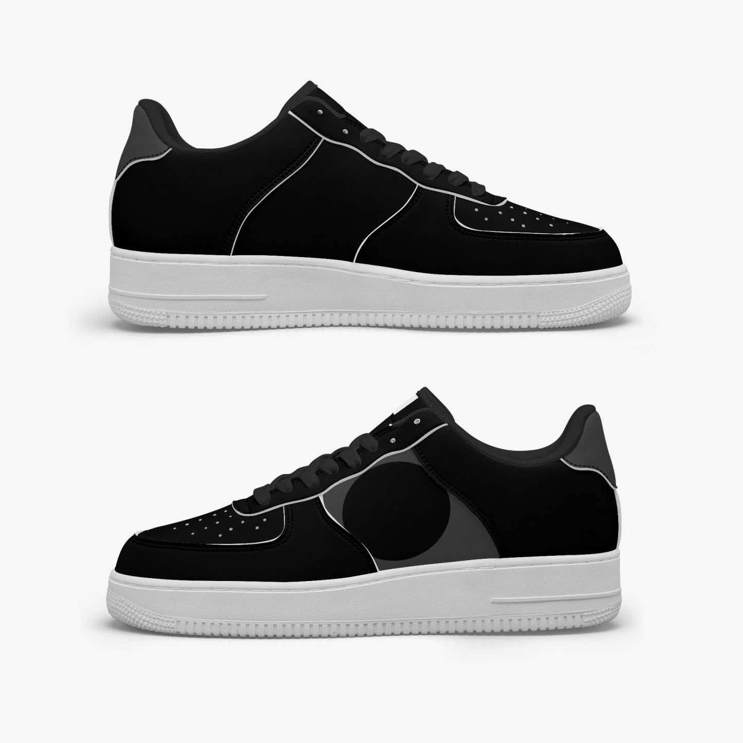 Japan Classic R-Force 1 Low Tops (Black) - Men's & Women's