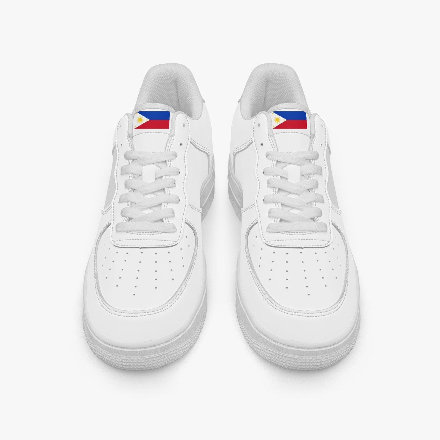 Philippines Classic R-Force 1 Low Tops (White) - Men's & Women's