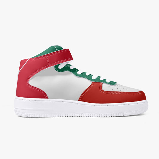 Mexico Flag R-Force 1 Mid Tops - Men's & Women's