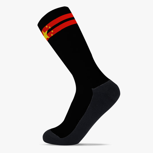 China Pride Sport Socks (Black)