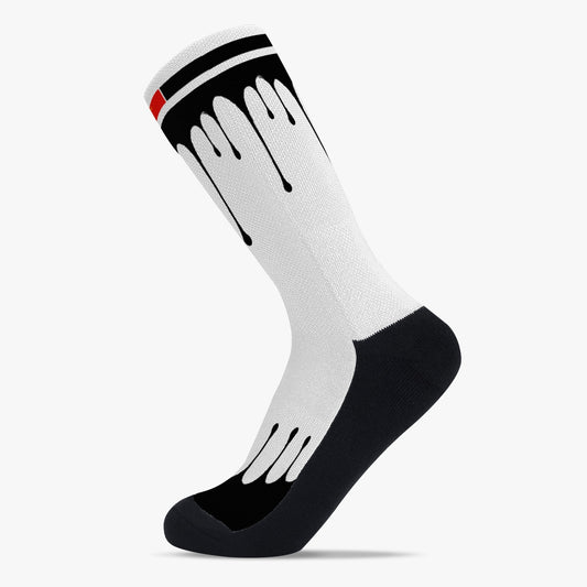 China Drip Sport Socks (Black Drip)